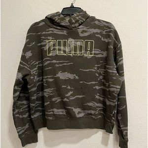 Puma cropped hoodie
